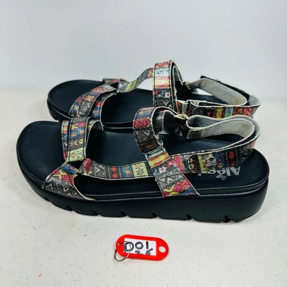 Alegria Henna Women's Slingback Wedge Sandals Sz EU 39-9